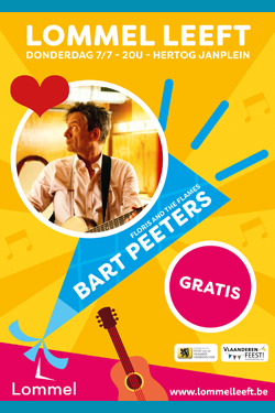 7/7: Bart Peeters + Floris and The Flames
